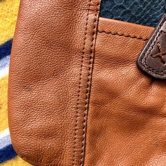 The Sak Genuine Leather Multi Color Crossbody Purse - Picture 9 of 16